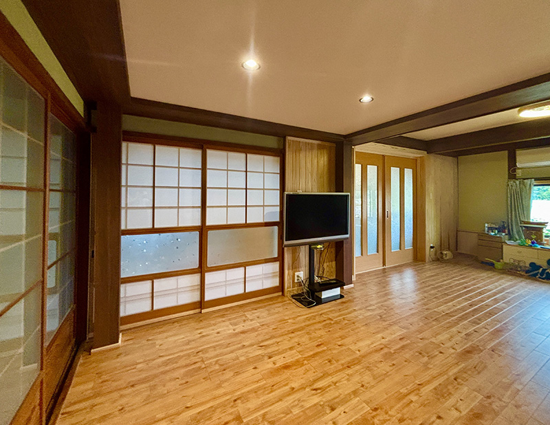 シェル太くんリフォーム中の写真